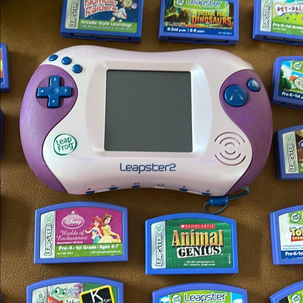 Leapster 2 with 15 games